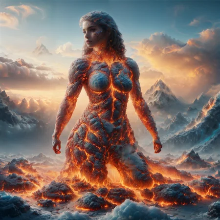<lora:Double_Exposure:1> double exposure, mountain range <lora:add-detail-xl:2> misc <lora:cloudAI:1> cloudAI <lora:ral-lava:1> lava style, (masterpiece:1.2), best quality, (hyperdetailed, highest detailed:1.2), high resolution textures