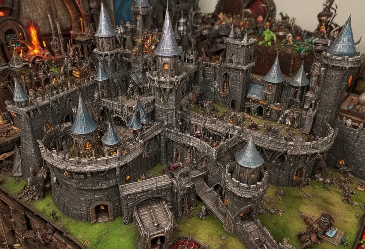 a highly detailed toy land, castle, dwarfes, goblins, fighting, made of l1qu1dp34rl, metal, pearlescent, multicolored <lora:liquidpearlXL:1>
score_9, score_8_up, score_7_up, highres, very detailed, amazing quality, high quality photo. 32k, uhd