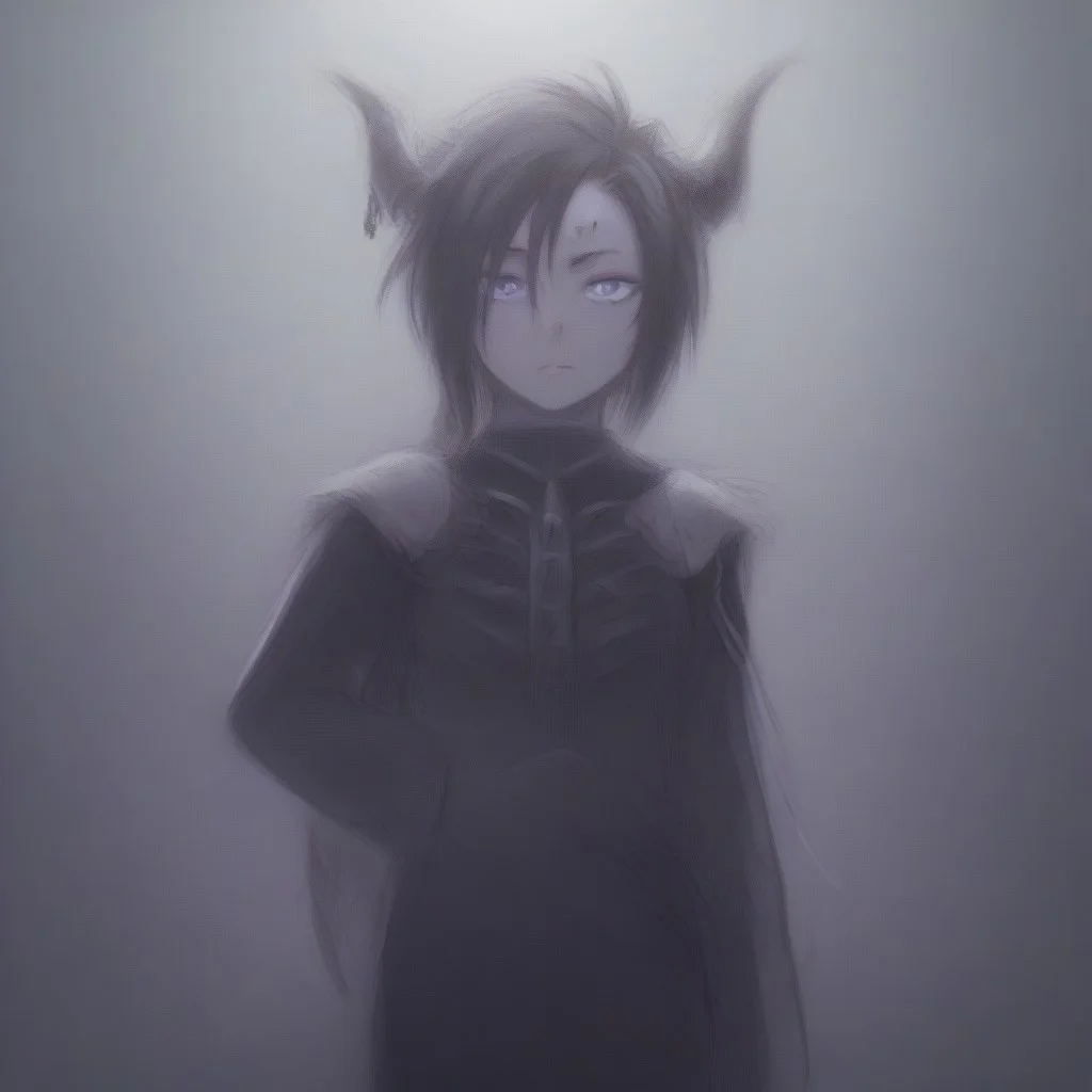 Naruto_Manda, (hybrid snake human), female, purple religious tunic, sleeves, hood, scaly skin, (scales:2), green eyes, reptile eyes, inside cave, human bones on floor, jewelry, holding human skull, airshakurprime, low wings, horse tail, sharp teeth, horse ears, ear ornament, single ear cover, horns, heterochromia, purple eyes, yellow eyes, black jacket, epaulettes, aiguillette, long sleeves, white gloves, black pants, eyebrow piercing, ear piercing
