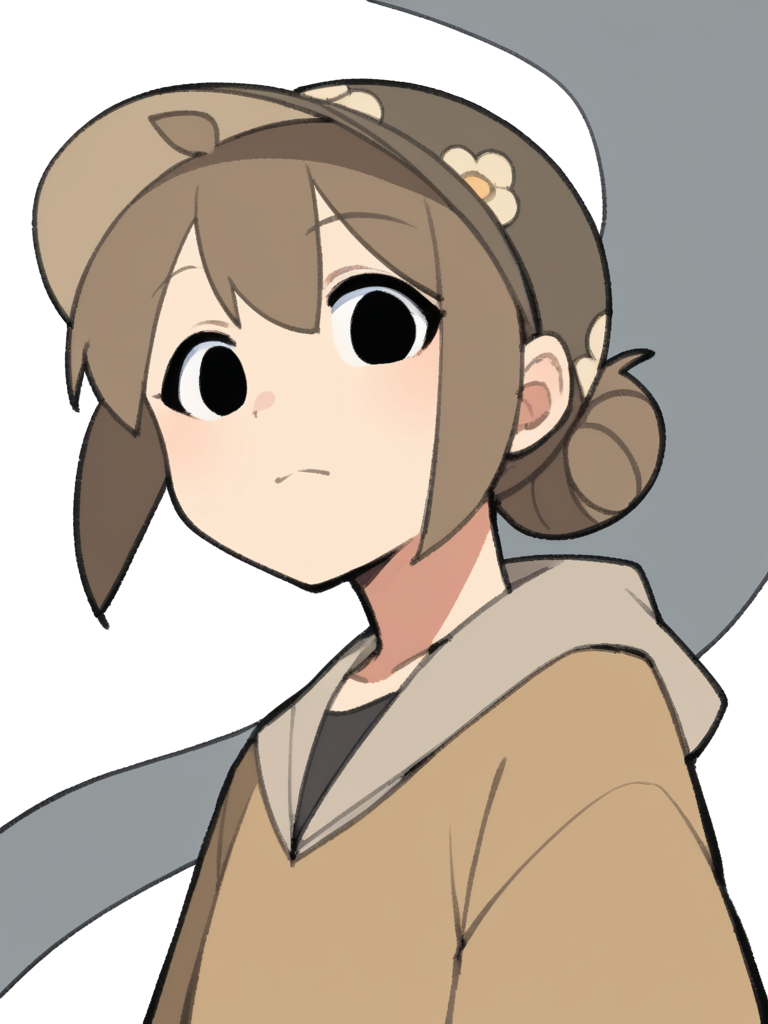 score_9, score_8_up, score_7_up, source_anime, BREAK
1girl, solo,  <lora:TemmieChang-20:1> sketch, brown hair, low bun, black eyes, brown hat, :3,