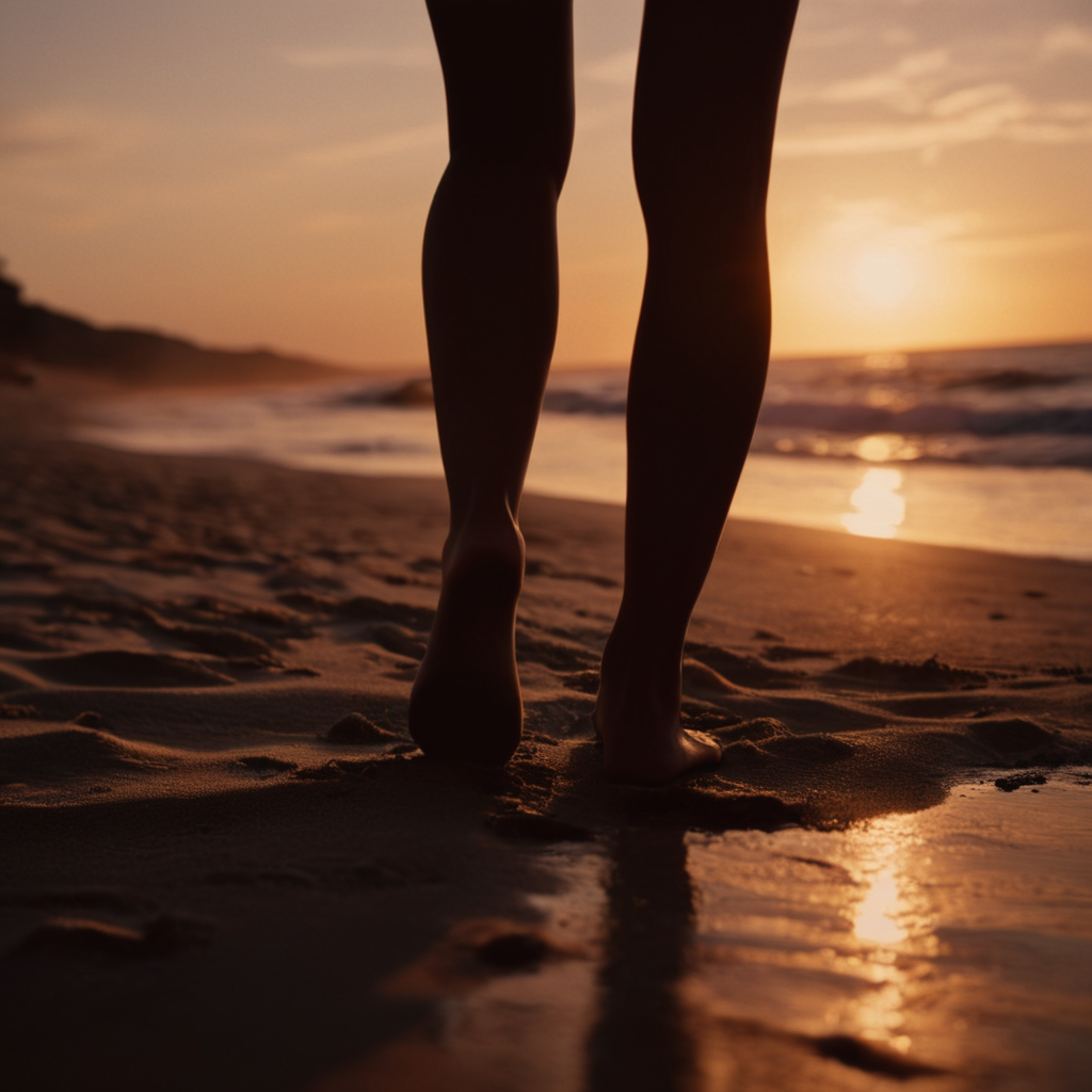 cinematic film still of  <lora:Chiaroscuro Lighting Style:1>
dramatic, cinematic, shadow, partially covered in shadow, a woman walking on the beach at sunset Chiaroscuro Lighting Style, 1girl, solo, holding, standing, outdoors, sky, barefoot, cloud, water, from behind, ocean, scenery, reflection, sunset, sun, horizon, silhouette, holding shoes, hdr, shallow depth of field, vignette, highly detailed, high budget, bokeh, cinemascope, moody, epic, gorgeous, film grain, grainy