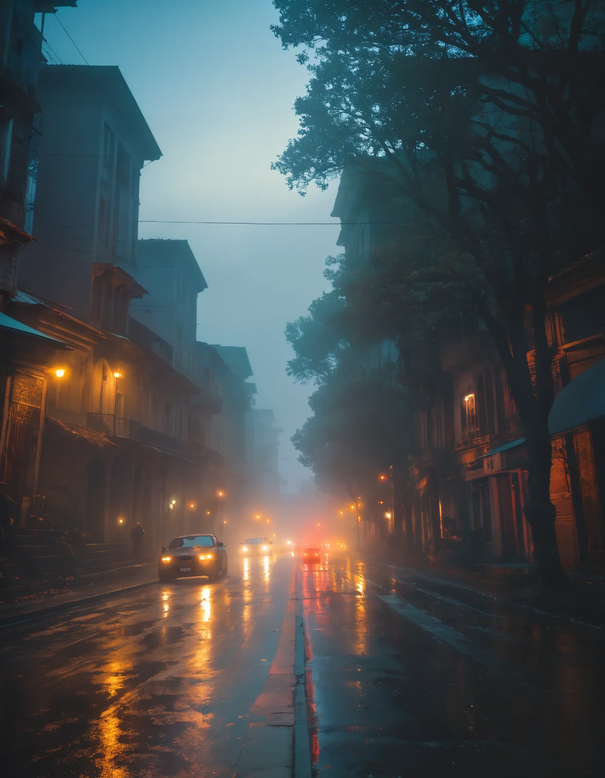 hyperrealistic horror shot of a walking-dead, zombie, creepy, foggy, evening, light bloom, Tristan Eaton, victo ngai, artgerm, RHADS, ross draws, masterpiece, best quality, photograph, dreamlike, face focus, intricate details, sharp focus, photography, photorealism, photorealistic, soft focus, volumetric light, (****), (intricate details), (hyperdetailed), high detailed, lot of details, high quality, soft cinematic light, dramatic atmosphere, atmospheric perspective, raytracing, subsurface scattering,