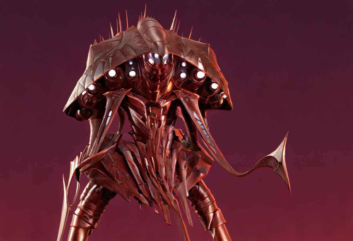 concept-tripod, cinematic, closeup, epic