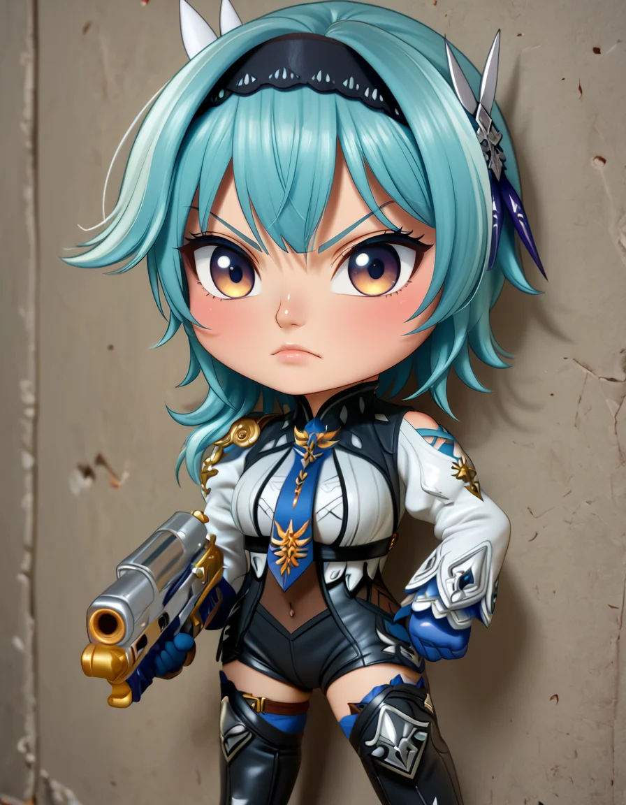 score_9, score_8_up, score_7_up,
eula,solo, holding ranged weapon, detailed realistic beretta 92,
hiding behind a wall, sneaky,kneeled,
((chibi)),
serious, focused,
<lora:firearm_enhancement:0.9>