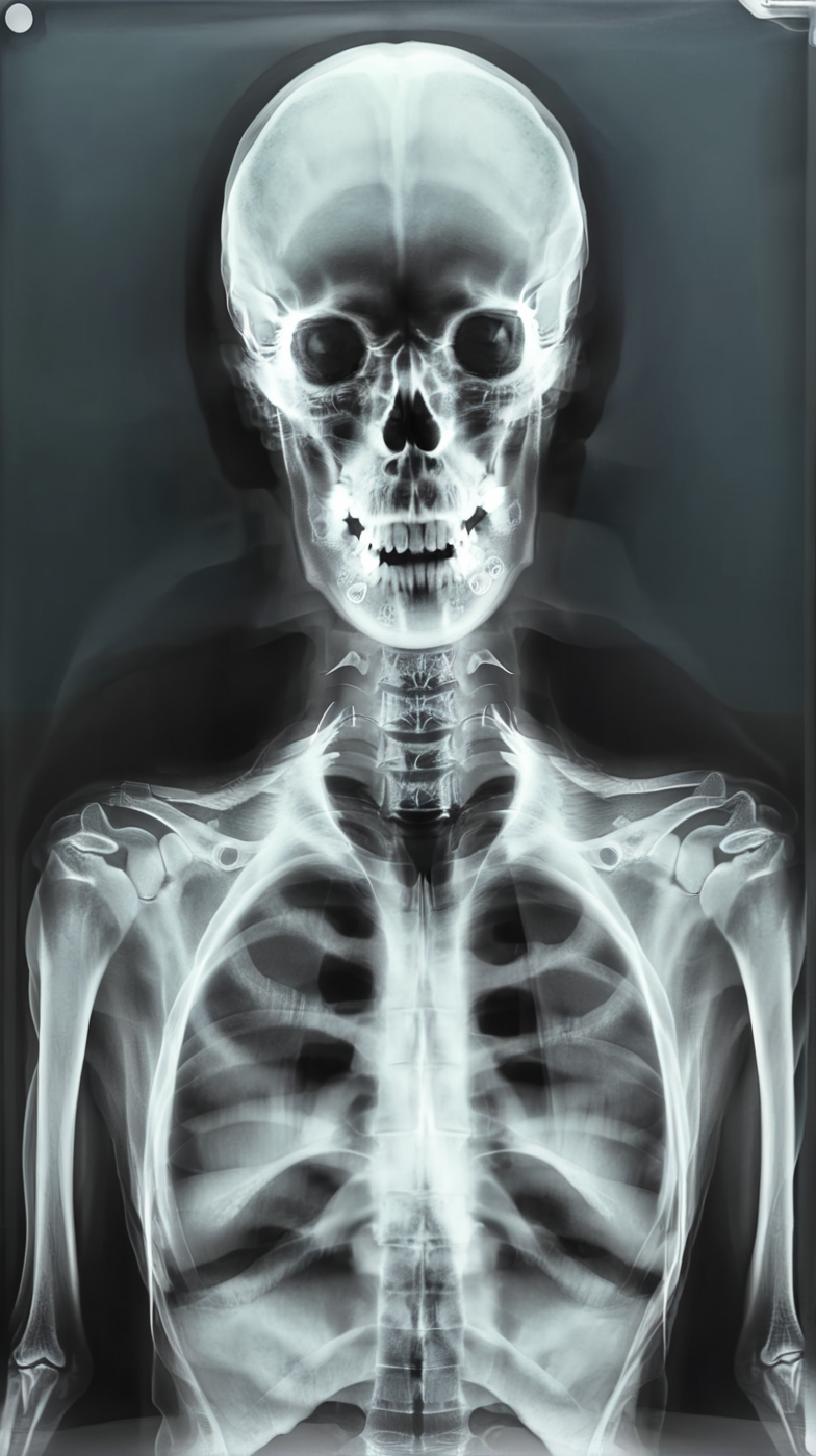 x-ray  monster <lora:xrayeffect:1>
