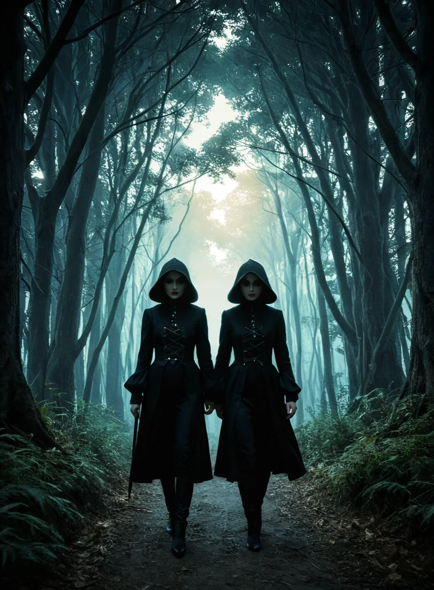 Intricately captured scene, Wandering sages with classic features, anime, matte, Surreal Harmony, Double exposure, Iridescent, gothic, Visual narrative, <lora:Consistency Corrector XL:0.4>, <lora:Surreal Harmony:0.6>, <lora:- SDXL - vanta-black_contrast_V3.0:0.4>, <lora:add-detail-xl:2>,