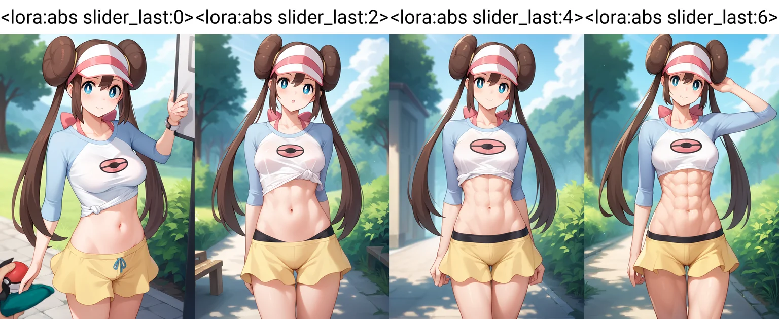 score_9, score_7_up,  1boy,  looking at viewer, standing,  rosa \(pokemon\), midriff, looking at viewer,      <lora:abs slider_last:0>