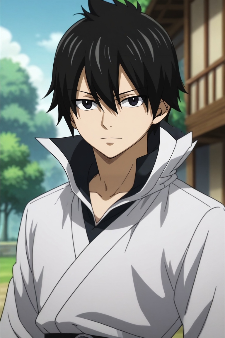 score_9, score_8_up, score_7_up, , rating_safe, , anime screencap, anime coloring, , looking at viewer, depth of field, 1boy, solo, male focus, <lora:zeref_fairy_tail_pony:0.9>, zeref_fairy_tail, black hair, black eyes, hair between eyes, , , <lora:sdxl_lightning_8step_lora:1>