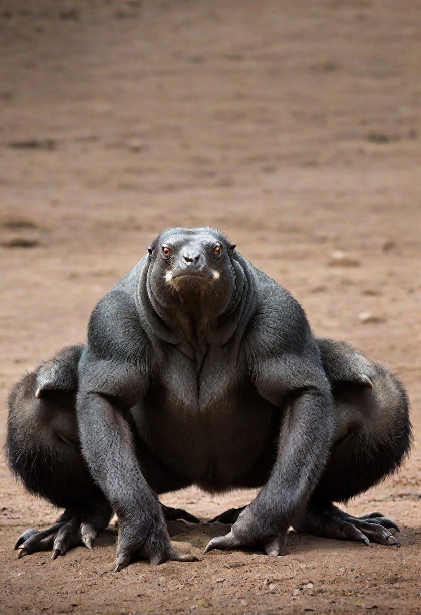 a tarouco animal with four arms
