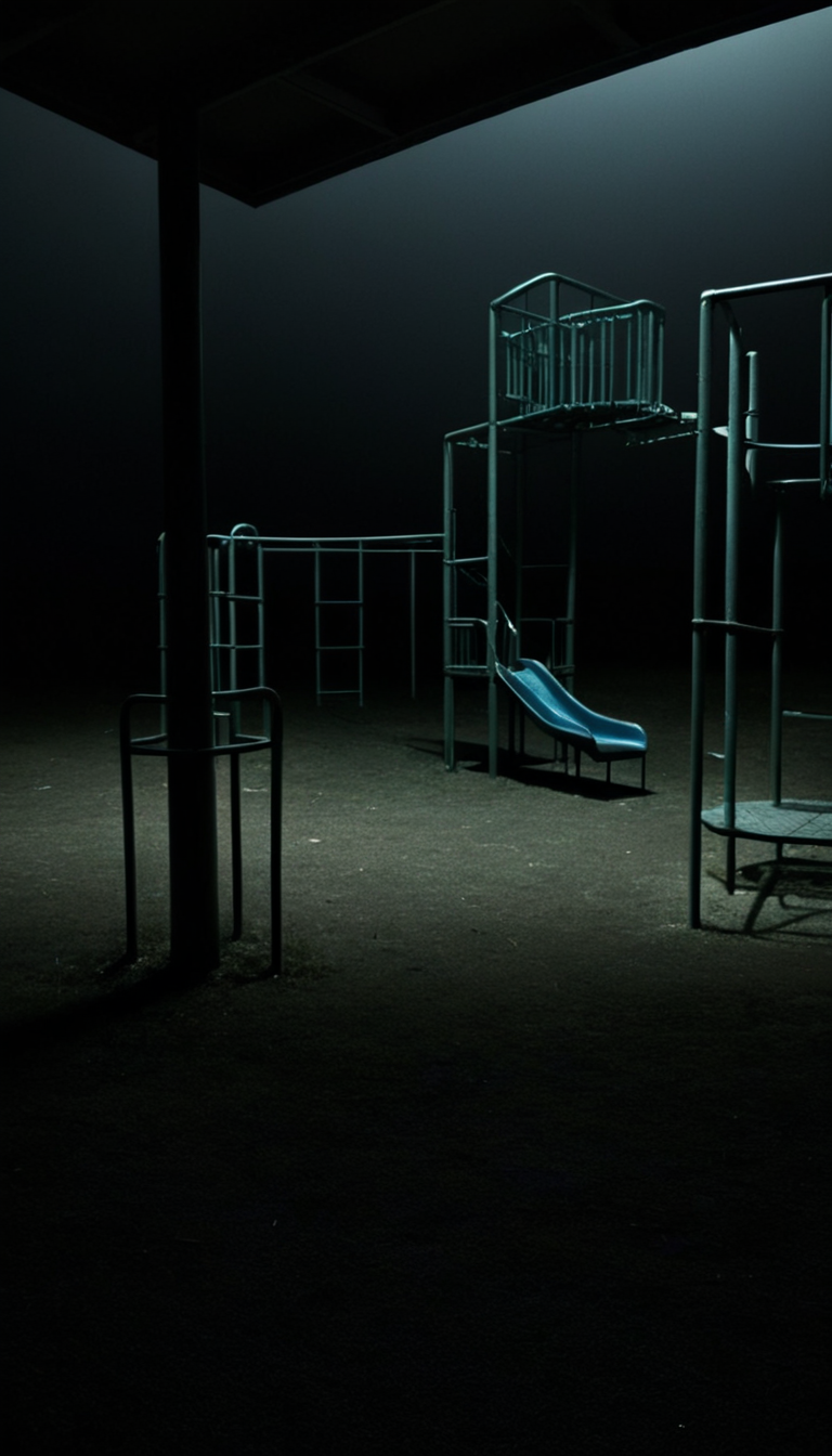 playground, dark, liminal <lora:Liminal_Bor_v3:0.8>