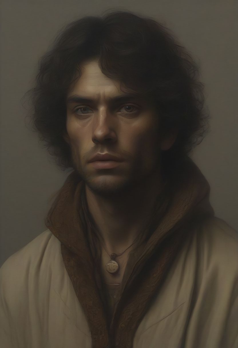 male  ageless solid,african,ruby red eyes,aquiline nose,strong jaw,asymmetrical cheeks,diamond face shape,dark chestnut short crop hair,amusement,runelore mastery,hands on ancient runes,accessing their powers,wearing  enchanted trousers,sorcerer's cape,transfigure dotted lines,parallel liness,hyper-information nexus,icosahedron,meteor shower,light brown charm,whirling,unleash,self-adjusting nanofluidic climate control,limestone convection,whipping magic,concentrated stance,eyes closed,mentally focusing on the spell,halo,art by Fritz Gross,trailblazing marvelous opus with unsurpassed details,
(caput mortuum and navy blue colors:0.1),(center composition, symmetry composition:0.1),
<lora:MJ52:0.3>,<lora:detailed_notrigger:0.5>,<lora:SDXLFaeTastic2400:0.2>,<lora:The_Classic:0.5>,