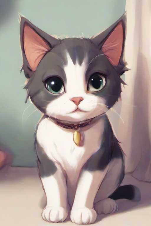<lora:PE_ToonReal:0.8> PEToonReal,
cute cat,head tilt