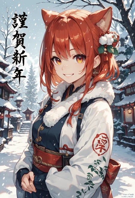 score_9, score_8_up, score_7_up, 1girl, happy new year, snowing, looking at viewer, smile
<lora:happy_new_year_24re_pony_re_mix0721_d32:1>