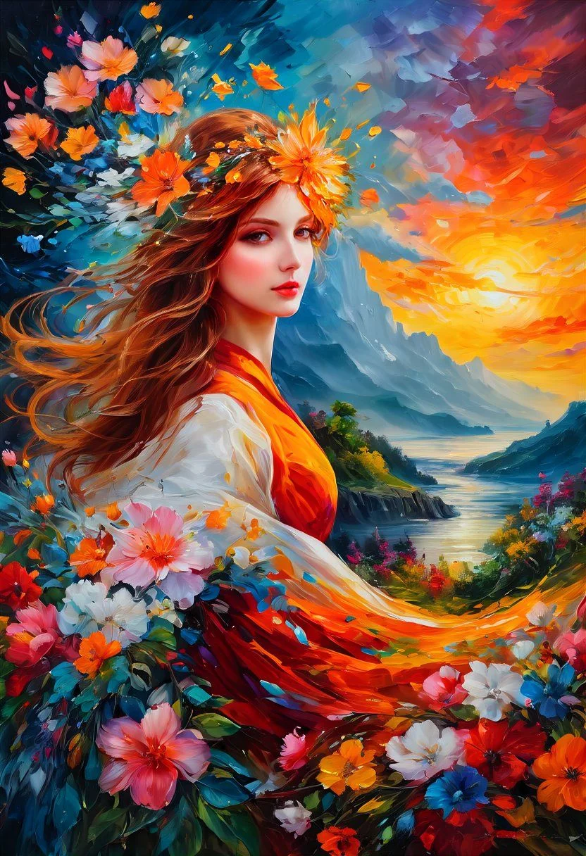 masterpiece, uhd,8k,painting, oil on canvas 4k, intricate and intense oil paint, artistic painting, incredible painting, highly detailed 4 k painting, painting art, painting on a canvas, colorfull painting