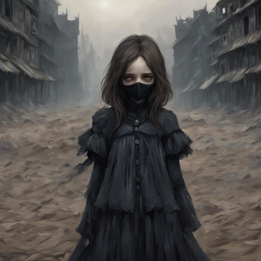 (((Ultra detailed, Megapixel)))
1girl, (((holding out a sign with number "THOU*ART*LOST"))), by charlie bowater and dan mumford and trevor Brown, hands, terror, gloomy, dark, blank face, no face, wasteland background, no mouth, no eyes, long hair