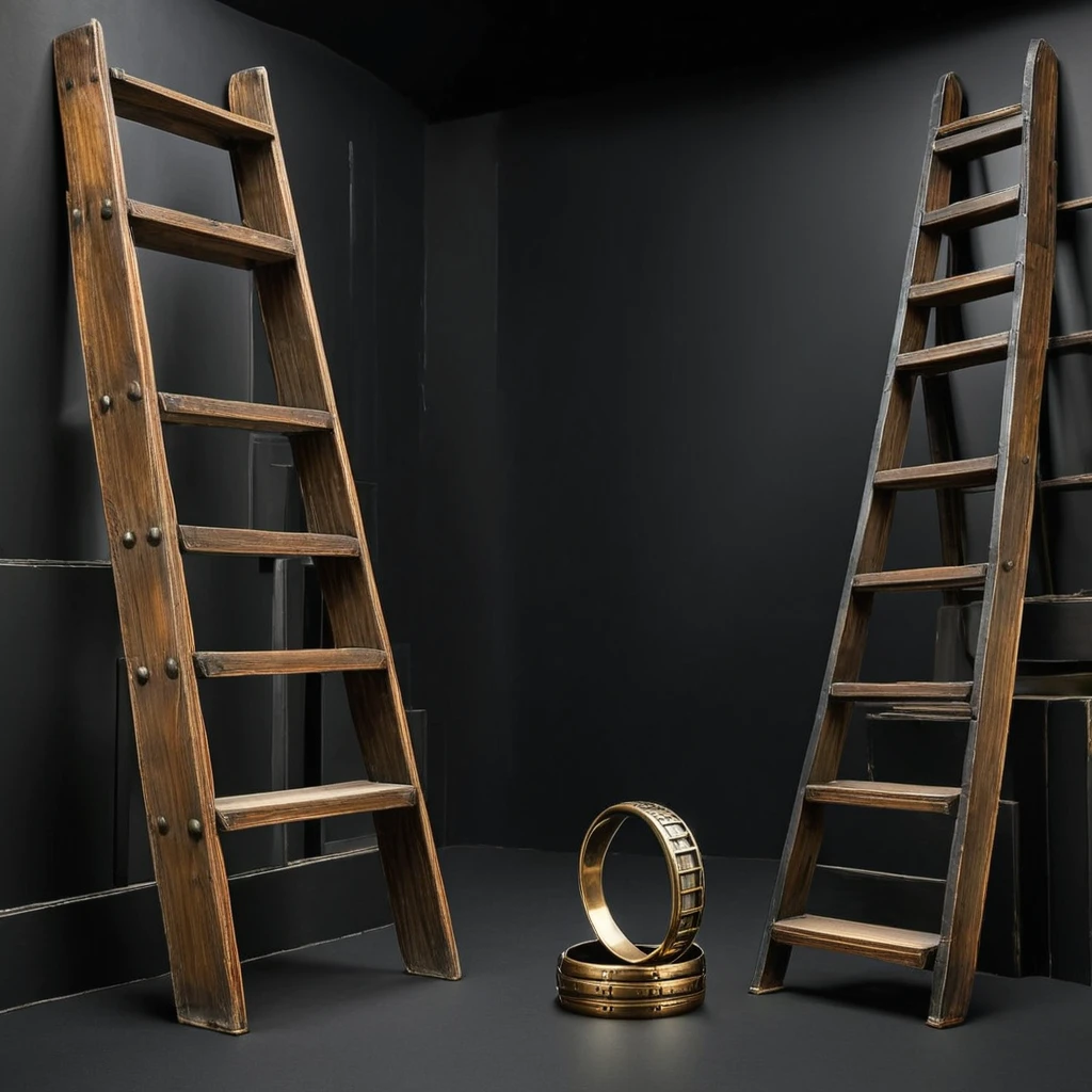 (ring showcase) <lora:13_ring_showcase:1.1>
Black background,
high quality, professional, highres, amazing, dramatic,
(Old library and books and ladders:0.5),