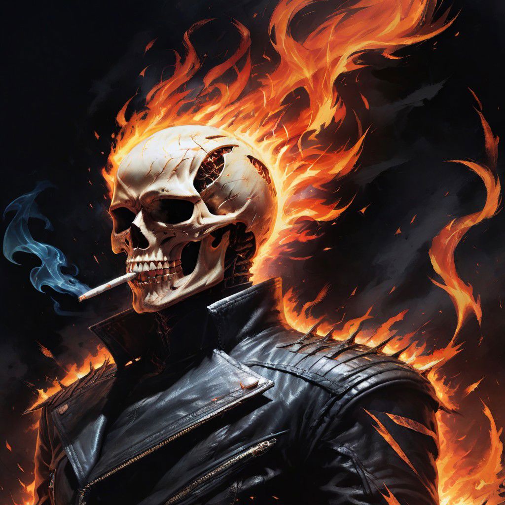 <lora:Knight Jack_style:0.8> Knight Jack, cigarette, burning, embers, 8k
