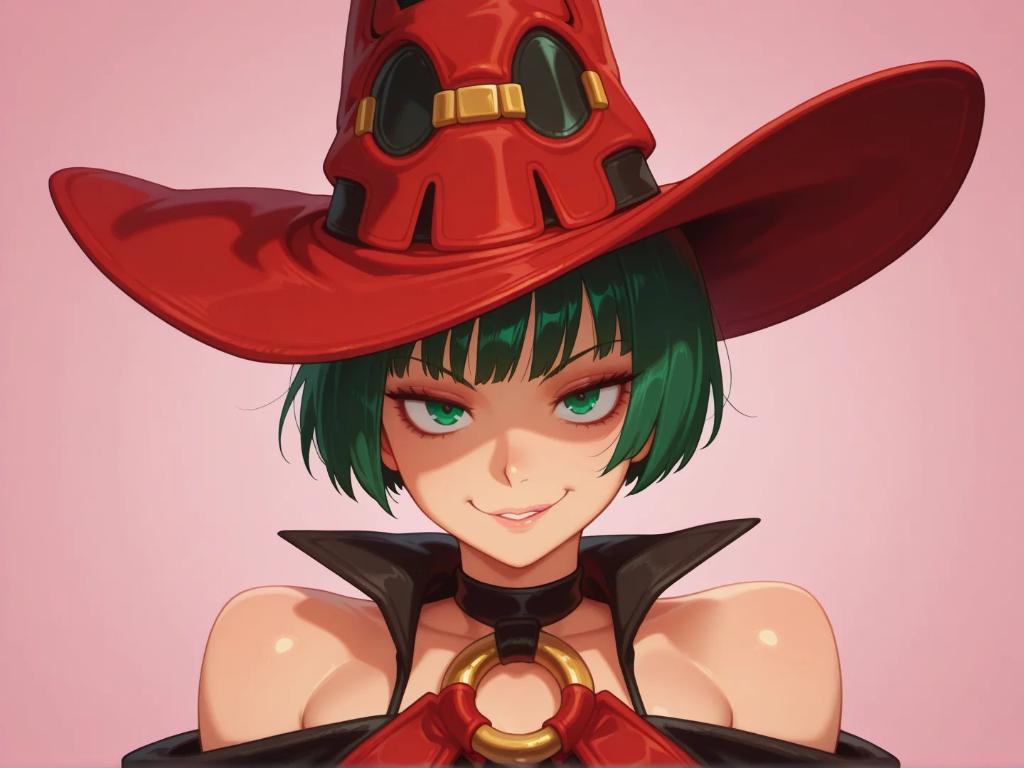 1girl,
I-No, Guilty Gear XX
seductive pose,
<lora:DarkfireStyle17:1.25>