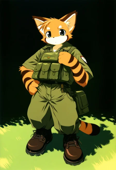 masterpiece, high score, great score, absurdres, year 2005, safe, 1boy, zuppu11 type 2, furry, cute, kemono