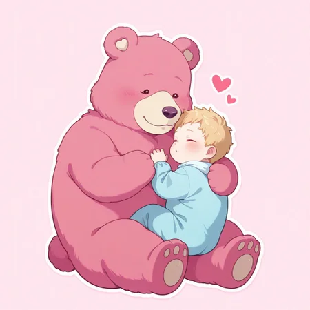 2boys, baby bear, heart symbol
<lora:silverdream> s11verdre4m