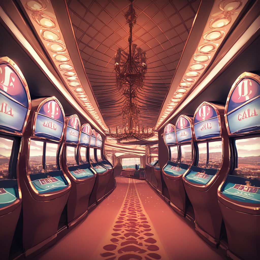 score_9, score_8_up, score_7_up, score_6_up, score_5_up, score_4_up, zPDXL2,source_anime,rating_questionable, scenery, no humans, <lora:Casino:0.8> c4sino, indoors, casino