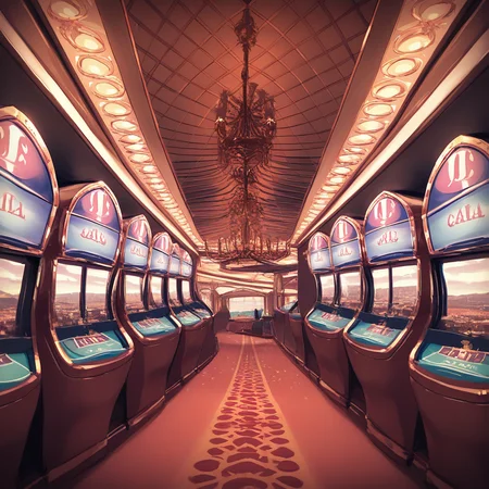score_9, score_8_up, score_7_up, score_6_up, score_5_up, score_4_up, zPDXL2,source_anime,rating_questionable, scenery, no humans, <lora:Casino:0.8> c4sino, indoors, casino