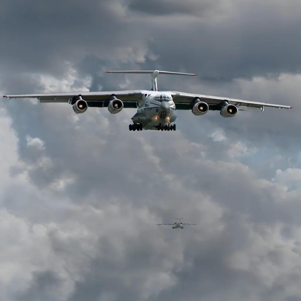 il_76 in clouds <lora:il_76:1>
