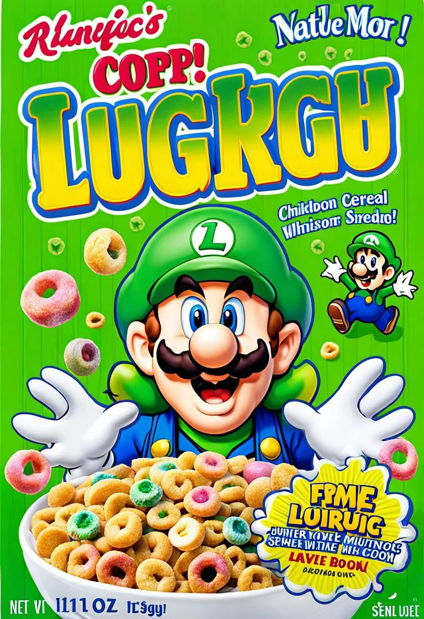 Super Luigi Cereal