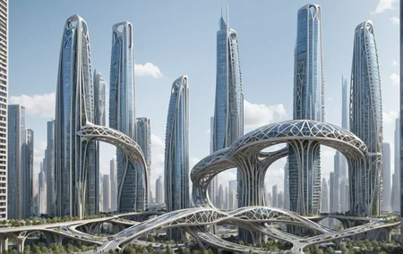 bridcity, create a futuristic city with an infinite number of bridges connecting an infinite number of skyscrapers, hde, bridges between buildings, brige's buildings, city ââlandscape, very intricate buildings, 8k masterpiece, intricate details, deep of fields <lora:Bridges-city:1> <lora:Add_Details_v1.2:1> <lora:jianzhu:1> <lora:AARG_aerial:1> <lora:City_Worlds_01_Effects:1> <lora:EnvyElvishArchitectureXL01:1> <lora:lora-oop.000009.TA_trained (1):1> <lora:PAseerCloudV1:1> <lora:Sci-fi_env_flux:1>