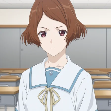 <lora:AfrobullLycoXL:1> <lora:Misora_Haruki_-_Sakurada_Reset:1>school uniform, kitauji high school uniform,Misora