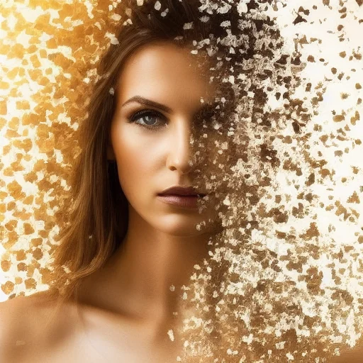 photo of beautiful woman standing, 8k,4k,highres,masterpiece,in the style of dispersion