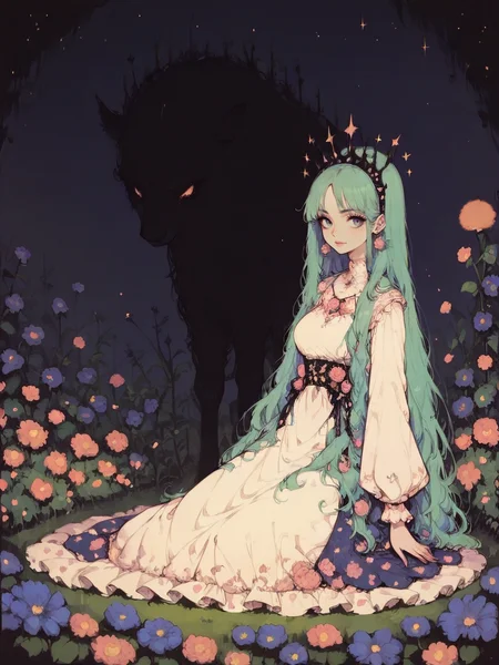 score_9, score_8_up, score_7_up, score_6_up, score_5_up, <lora:d4rkpurpXLP:0.7> d4rkpurp, 1girl, long hair, night sky, curvy