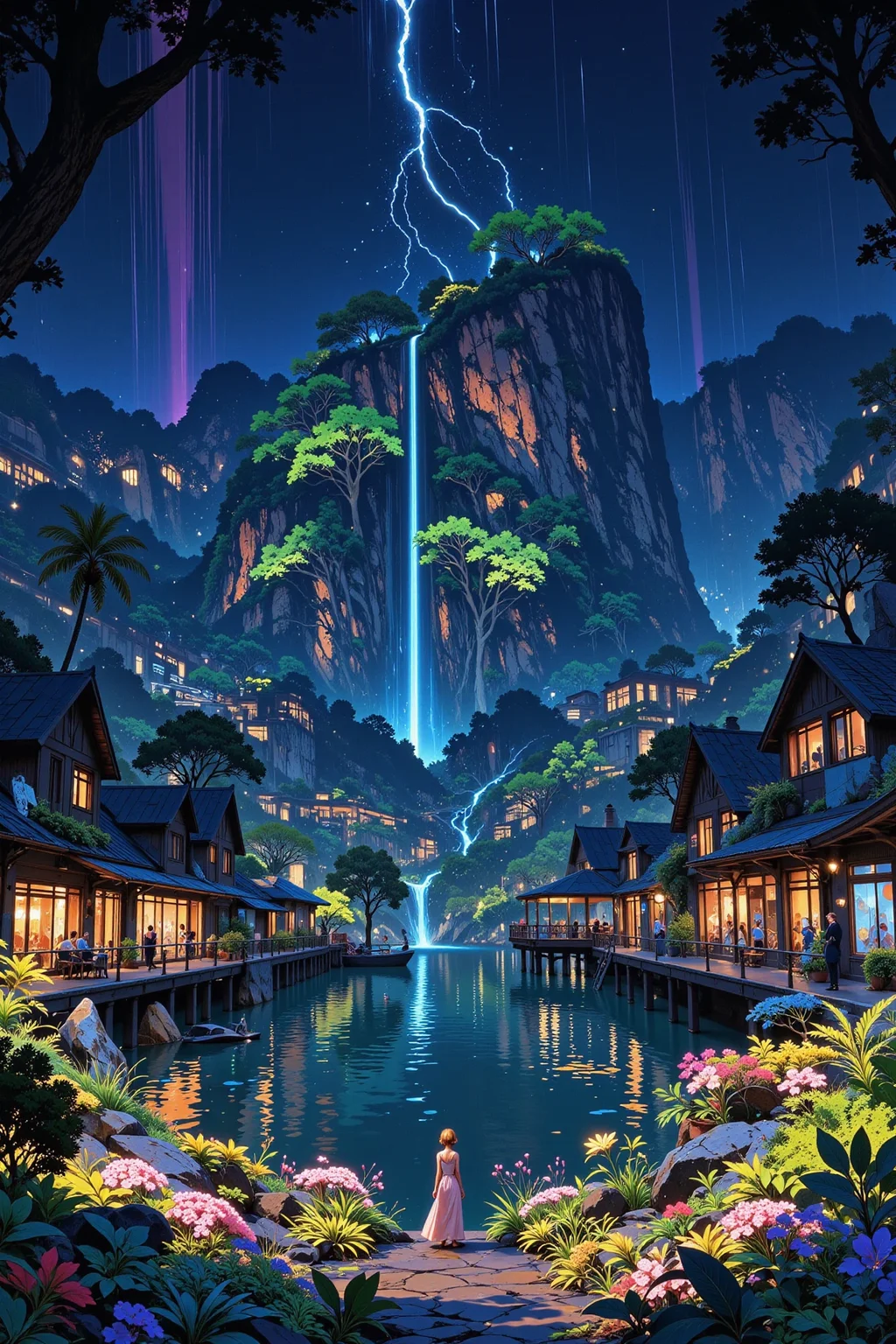 Citizen of Seychelles beautiful landscape, rainy day, woman, very intricate, very detailed, sharp, bright, colorful, <lora:Hand v2:0.5> <lora:Anti-Blur:1><lora:Insane Detail Slider:0.25> <lora:flux.1_lora_flyway_Epic-detail_v2:0.3> <lora:fluxenhancer:0.25> <lora:ROWER:0.8> <lora:Anime art - Variant 3:0.6> Anime art