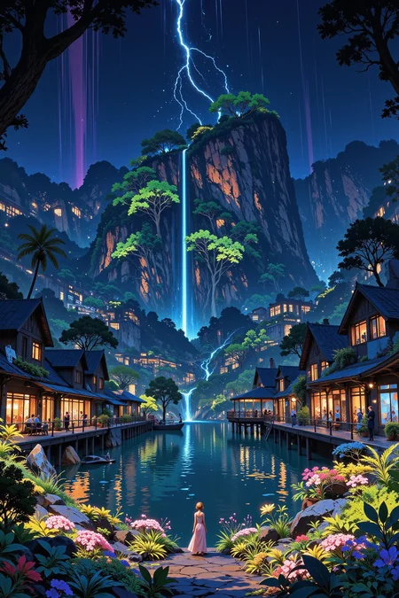 Citizen of Seychelles beautiful  landscape, rainy day, woman, very intricate, very detailed, sharp, bright, colorful, <lora:Hand v2:0.5> <lora:Anti-Blur:1><lora:Insane Detail Slider:0.25>  <lora:flux.1_lora_flyway_Epic-detail_v2:0.3> <lora:fluxenhancer:0.25> <lora:ROWER:0.8> <lora:Anime art - Variant 3:0.6> Anime art