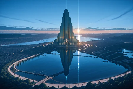 8K, In'ei, chiaroscuro, volumetric lighting, perfect depth of field shot, beautiful, sharp focus, crisp details, subsurface scattering and reflections, photographic realism, bright vivid colors, 8K CGI render,
<lora:Art_Deco_(Architecture)_(Illustrious)_(AD):1> Art Deco, building, city, <lora:3dSliderPony_v10:1> <lora:NOOB_vp1_detailer_by_volnovik_v1:1> <lora:color_model:1> colorfantasystyle, landscape, <lora:more_details:0.8> <lora:NTR_MIX_4.0_LORA:1>
skyscrapers, idealistic skyscraper, scenery, dutch angle, limestone and bronze, art deco architectural masterpiece, river, plaza,
BREAK zPDXL, Smooth Quality,