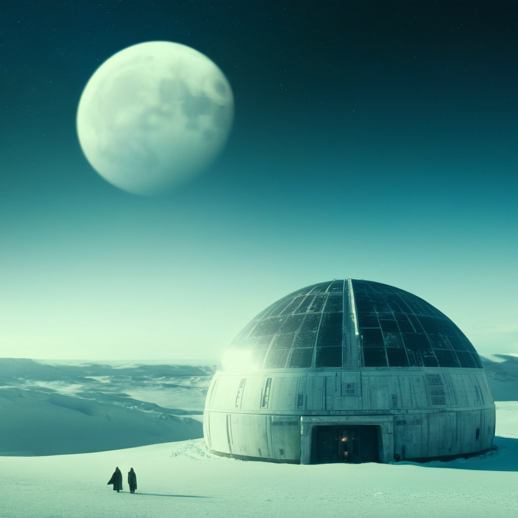 cinematic film still of  <lora:star wars style:1.5>
In star wars universe a futuristic landscape with a giant moon in the sky star wars style, shallow depth of field, vignette, highly detailed, high budget, bokeh, cinemascope, moody, epic, gorgeous, film grain, grainy