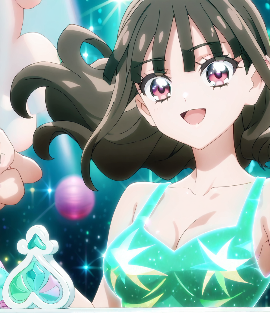 score 9, score 8 up, score 7 up, detailed background, shiny skin,
<lora:mayu.pony:1>,
mayu, transform, 
large breasts, wide hips,