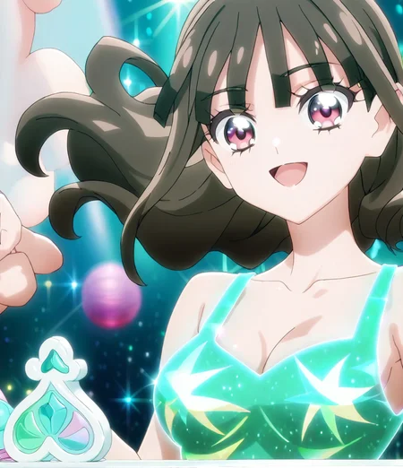 score 9, score 8 up, score 7 up, detailed background, shiny skin,
<lora:mayu.pony:1>,
mayu, transform,
large breasts, wide hips,