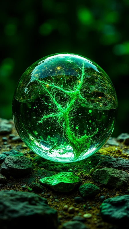 masterpiece, 4k, 8k, bokeh, a glass orb, there seem to be chaos energy and magic inside, it is a special object found in a secret dark astronomy room, dropped on a crafted metalic workshop, green rich and wealth.
detailmaximizer, Midjourney_Whisper, opalescence <lora:[Flux1]_flux_vividizer:0.3> <lora:[Flux1]_scenery_lora_comfy_converted:0.2> <lora:[SD15]_copax_dress_v1-000001:0.5> <lora:[Flux1]_aidmaPsychadelicChaosWorld-FLUX-v0.1:0.3> <lora:[Flux1]_aidmaImageUpgrader-FLUX-V0.1:0.1> <lora:[Flux1]_midjourney_whisper_flux_lora_v01:0.1>