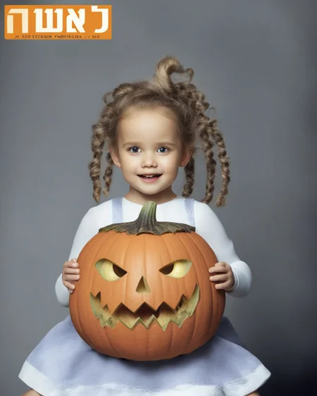 A cute Pumpkinhead laisha <lora:SDXL-laisha-Lora:1>    <lora:SDXL-Pumpkinhead-Lora:0.8>