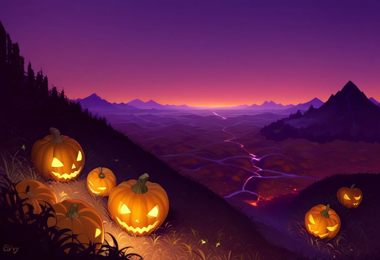 score_9, score_8_up, score_7_up, source_cartoon, cartoon city made of pumpkins, (landscape, scenery, cute cartoon city made of pumpkins, no humans:1.8), Halloween