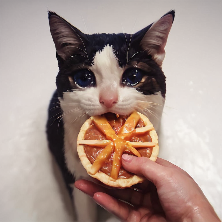score_9, score_8_up, score_7_up,
sad cat meme, animal focus, cat, animal, out of frame, realistic, eating, food, no humans, holding, pov, solo focus, pov hands, <lora:sad_cat_pony27:0.6>,