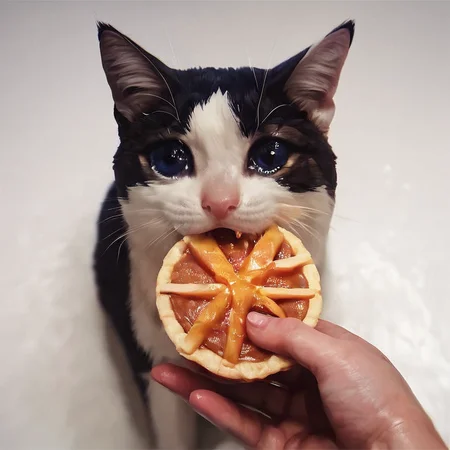 score_9, score_8_up, score_7_up,
sad cat meme, animal focus, cat, animal, out of frame, realistic, eating, food, no humans, holding, pov, solo focus, pov hands, <lora:sad_cat_pony27:0.6>,