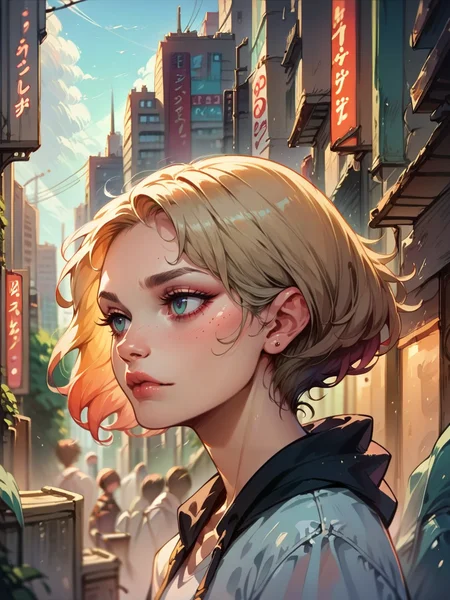 score_9, score_8_up, score_7_up, score_6_up, score_5_up, <lora:1mg1mgXLP:1> 1mg1mg, 1girl, city, portrait,