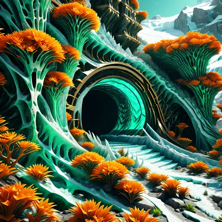 ((best quality)), ((masterpiece)), ((realistic,digital art)), (hyper detailed),DonMG414XL Glaciers Saltwater,Commuter, octane rendering, raytracing, volumetric lighting, Backlit,Rim Lighting, 8K, HDR, <lora:DonMG414XL-000016:1>