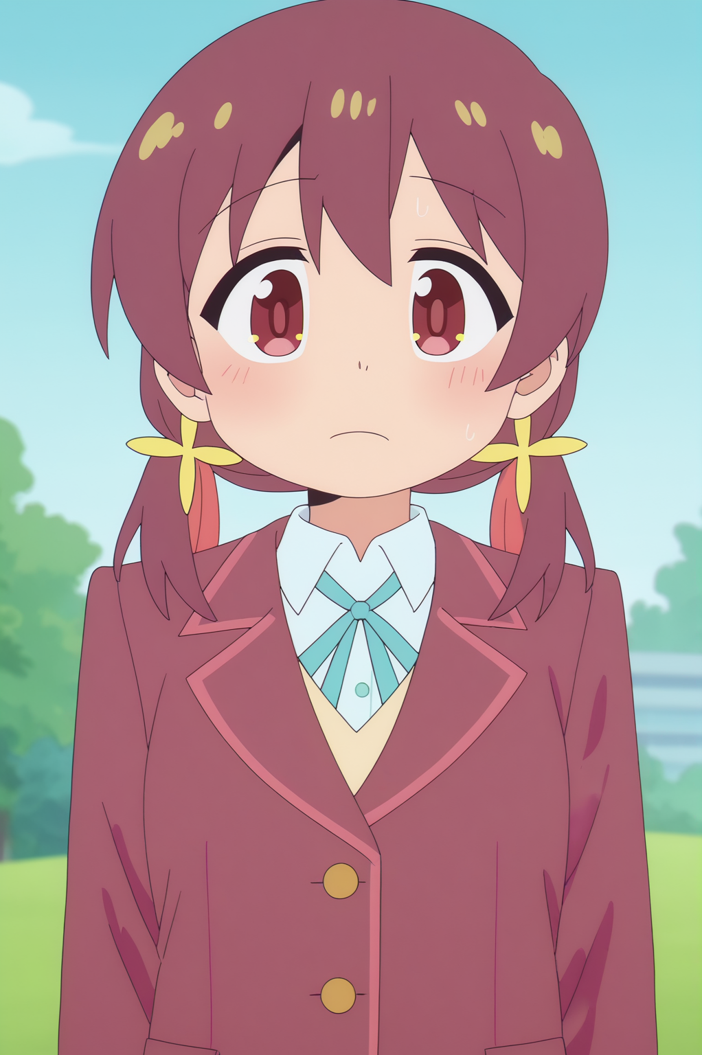 rating_safe,  anime screencap, consistent background,   Miyo Murosaki <lora:Onimai-Miyo_Murosaki-PDXL:0.8>