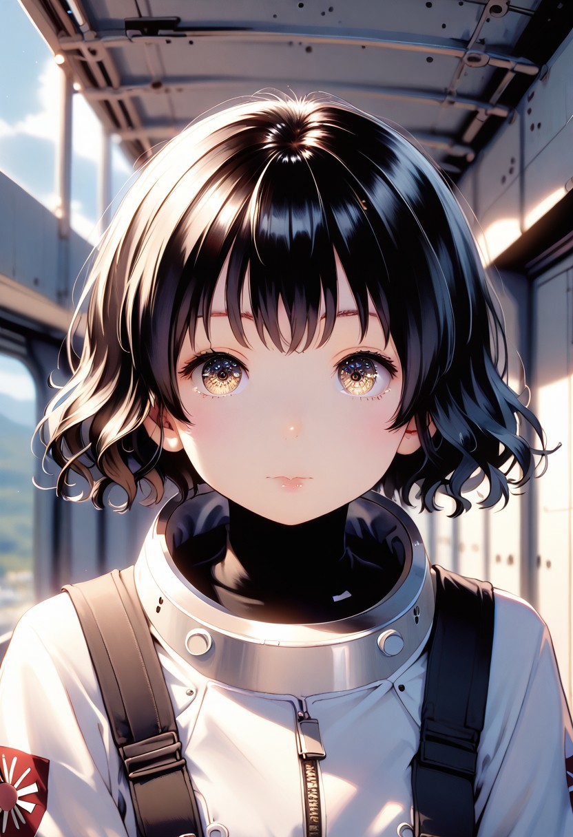 score_9, score_8_up, score_7_up, 1girl,TsubakiJP, (masterpiece), (best quality), (ultra detailed),(disheveled hair),(illustration), female astronaut j0rd7nj0n3s  in space, beautiful face, realistic photo, (portrait), [smoke], [haze], natural lighting, shallow depth of field, photographed on a Canon EOS-1D X Mark III, 50mm lens, F/2.8, (intricately detailed, hyperdetailed), ((RAW color)), sharp focus, HDR, 4k resolution, Cinematic film