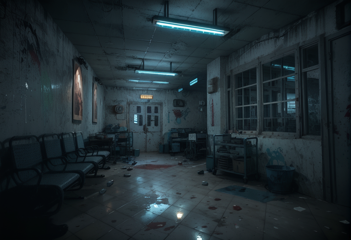 score_9,score_8_up,score_7_up,8k,,ruanyi0703,<lora:0703 scary hospital aisle_v1_pony:1>