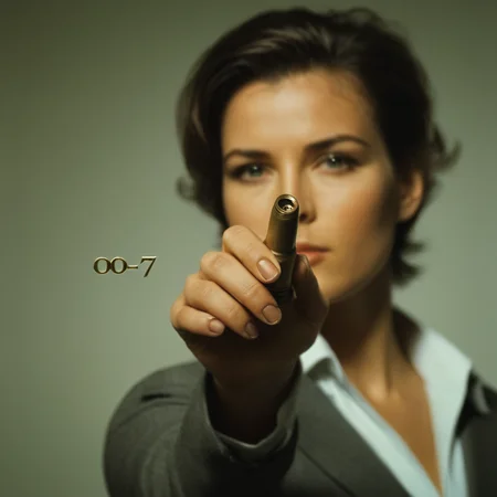 analog film photo of <lora:James Bond 007 style:0.9> detailed sharp image of
a person holding a bullet with the word oo7 written on it,1girl,solo,blurry,close-up,realistic , dramatic light, dramatic shadow light, contrast, cinematic color, cinematic look, filmic, realistic, realism, perfection, perfect, Kodak, Kodak film, movie still, spy film, action themed, espionage, James Bond style, James Bond film style, 007 style, 007 film style, faded film, desaturated, 35mm photo, grainy, vignette, vintage, Kodachrome, Lomography, stained, highly detailed, found footage