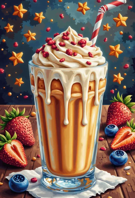 a milkshake